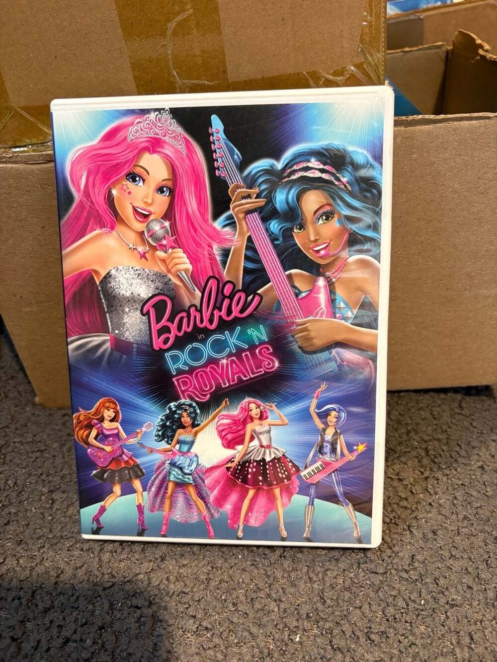 Barbie in Rock 'N Royals dvd